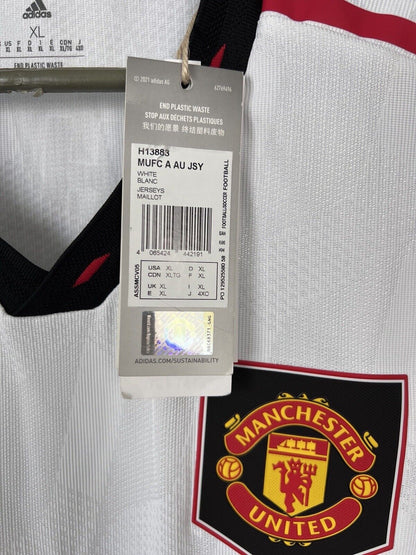 Rashford Manchester United Jersey 22/23 Away Mens Soccer Shirt Adidas Size XL