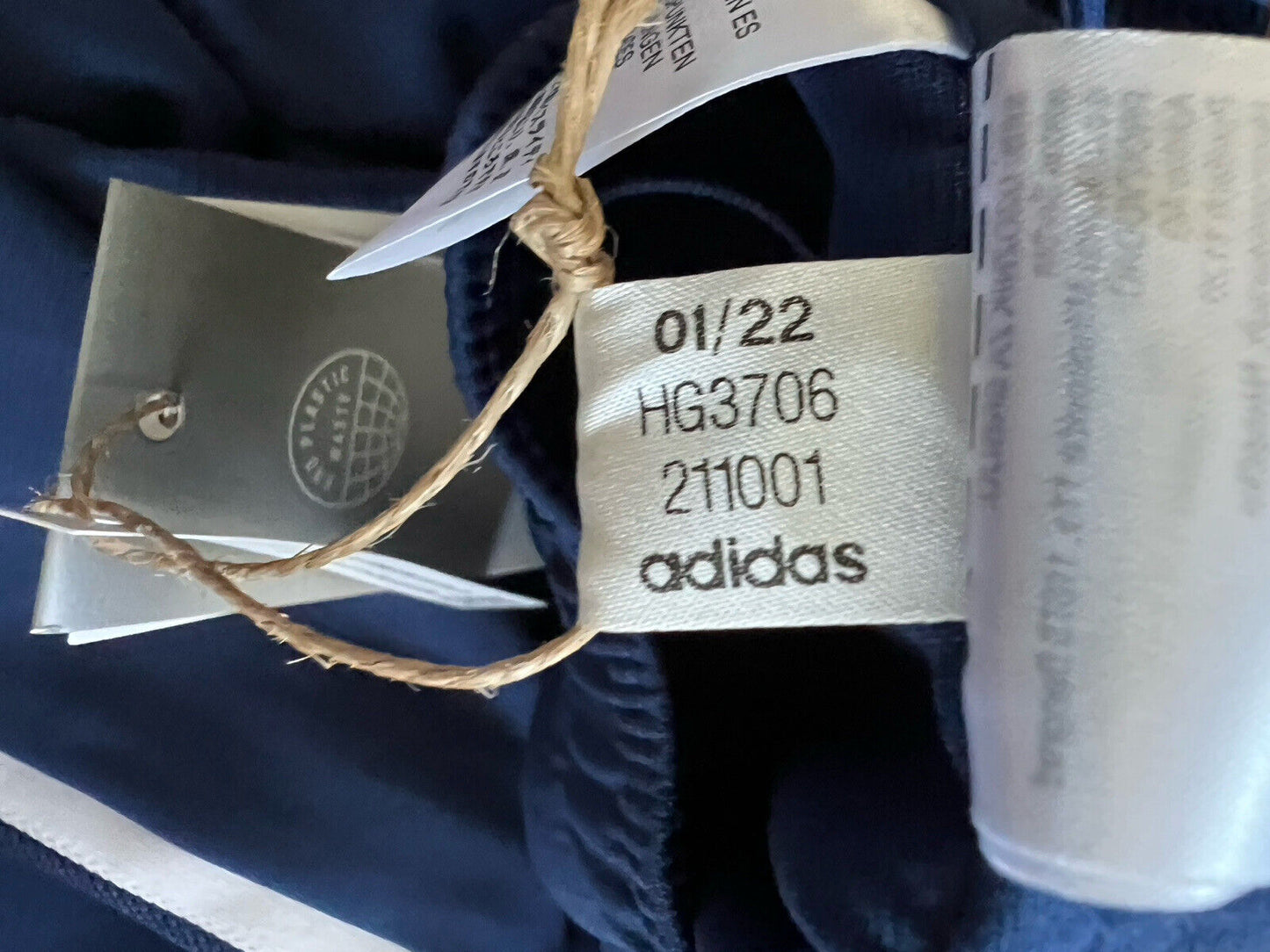Girondins de Bordeaux Pants Training Size L Mens Soccer Football GA9082 Adidas