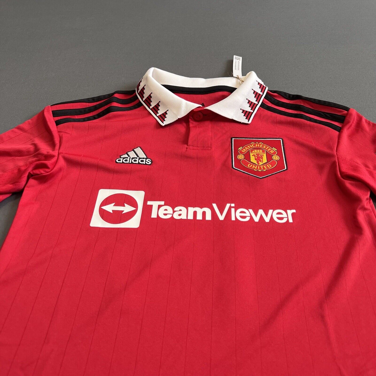 Eriksen Manchester United Jersey 22-23 Home Size S Boys Football Shirt Adidas