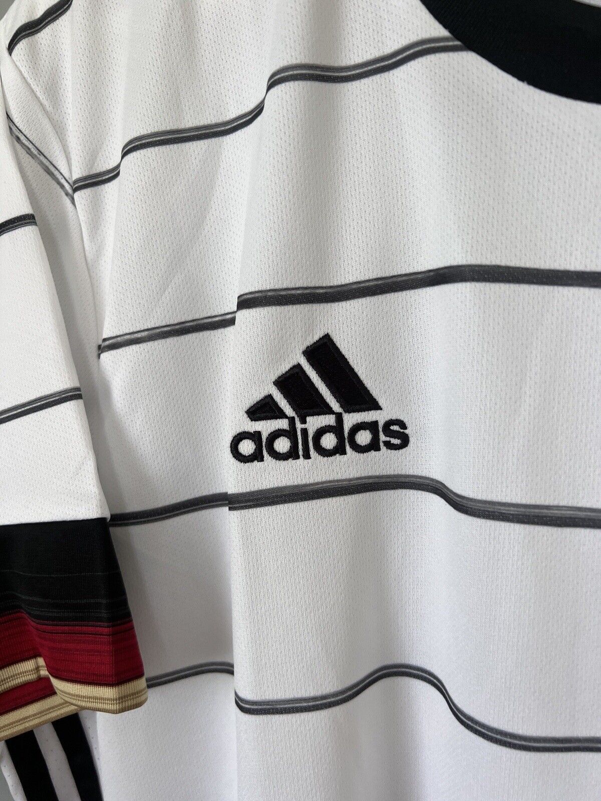 Germany Jersey 2020 Home Soccer Football Shirt Adidas EH6105 Mens Size L