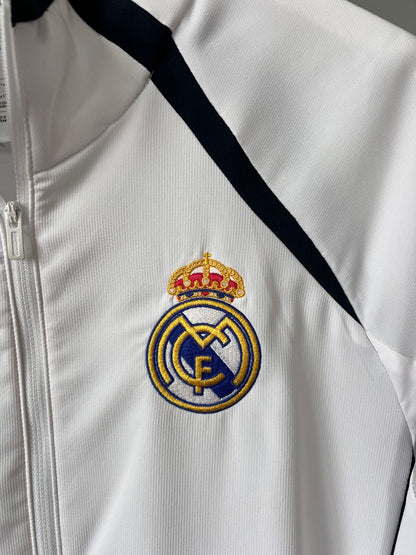 Real Madrid Teamgeist Jacket 2006 x 2021 White Soccer Adidas HA2537 Mens Size M