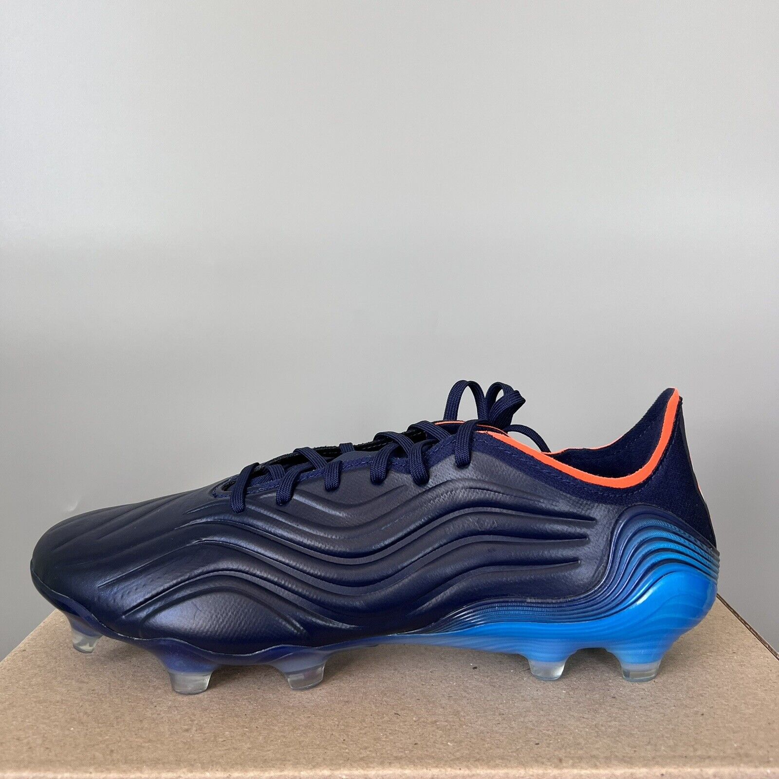 Adidas Copa Sense.1 FG Navy Mens Cleats Football Soccer Boots GW4943 Size 11.5