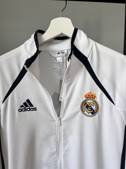 Real Madrid Teamgeist Jacket 2006 x 2021 White Soccer Adidas HA2537 Mens Size M