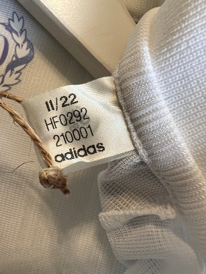 Real Madrid Jersey 22/23 Home Authentic Soccer Shirt HF0292 Adidas Mens Size XXL