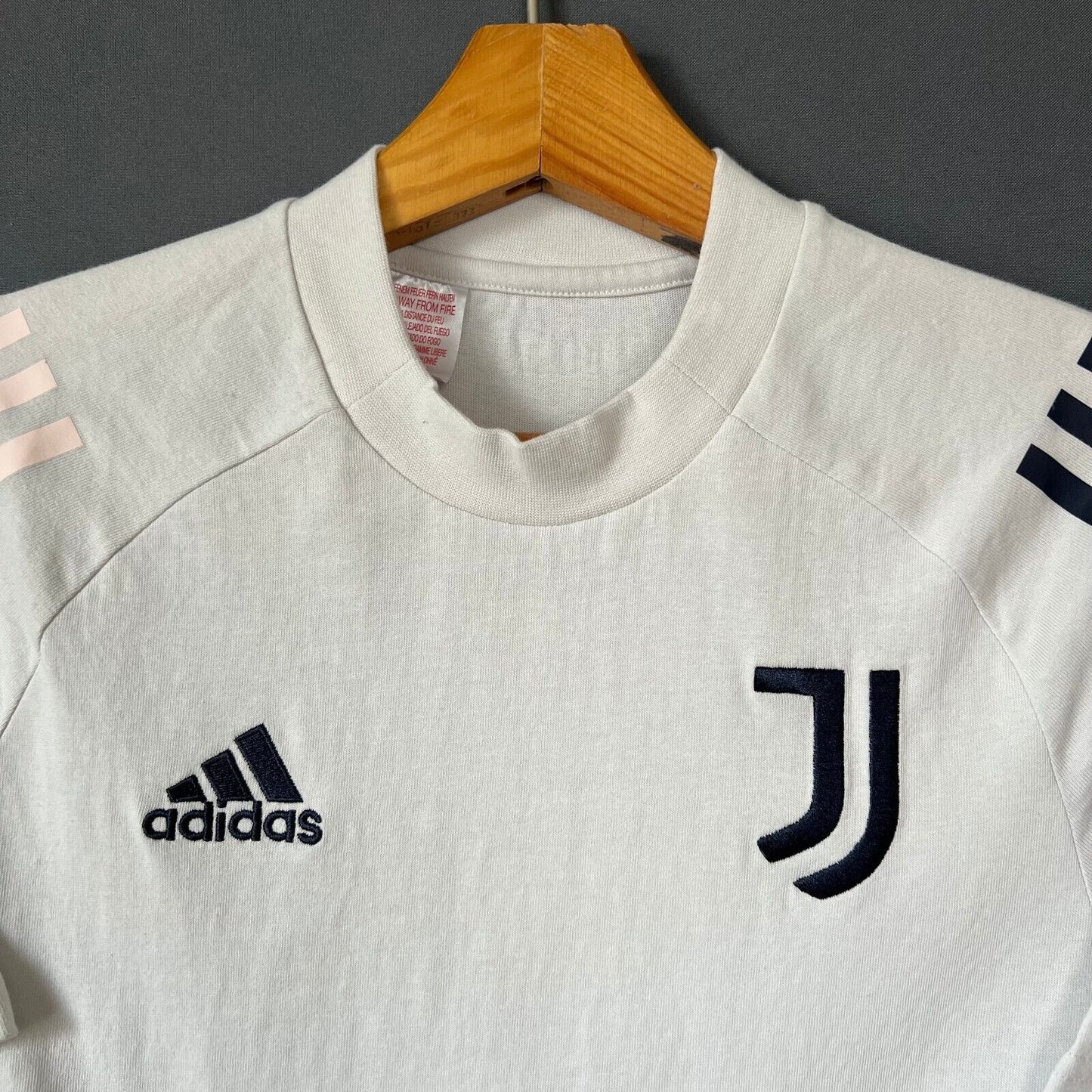 Juventus Jersey Cotton Size Boys 13-14Y Football Shirt Maglia Adidas FR4262