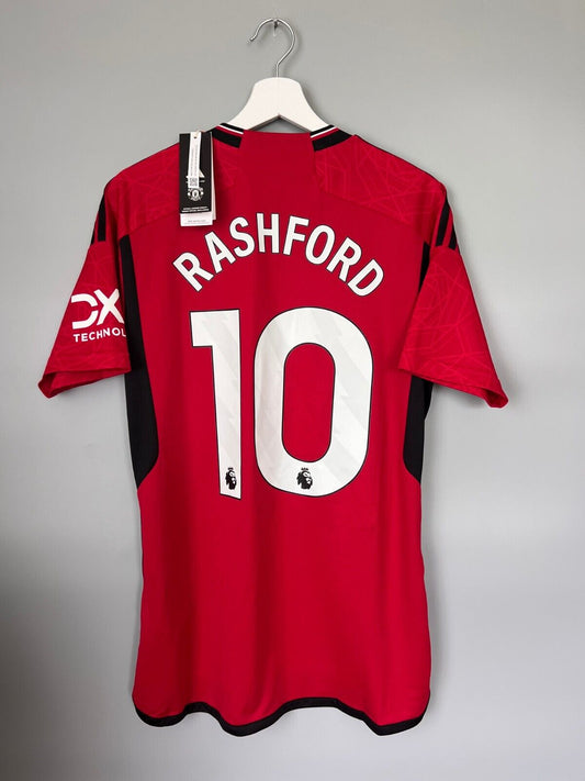 Manchester United Jersey 23/24 Home Mens Soccer Shirt IP1726 Adidas Size M