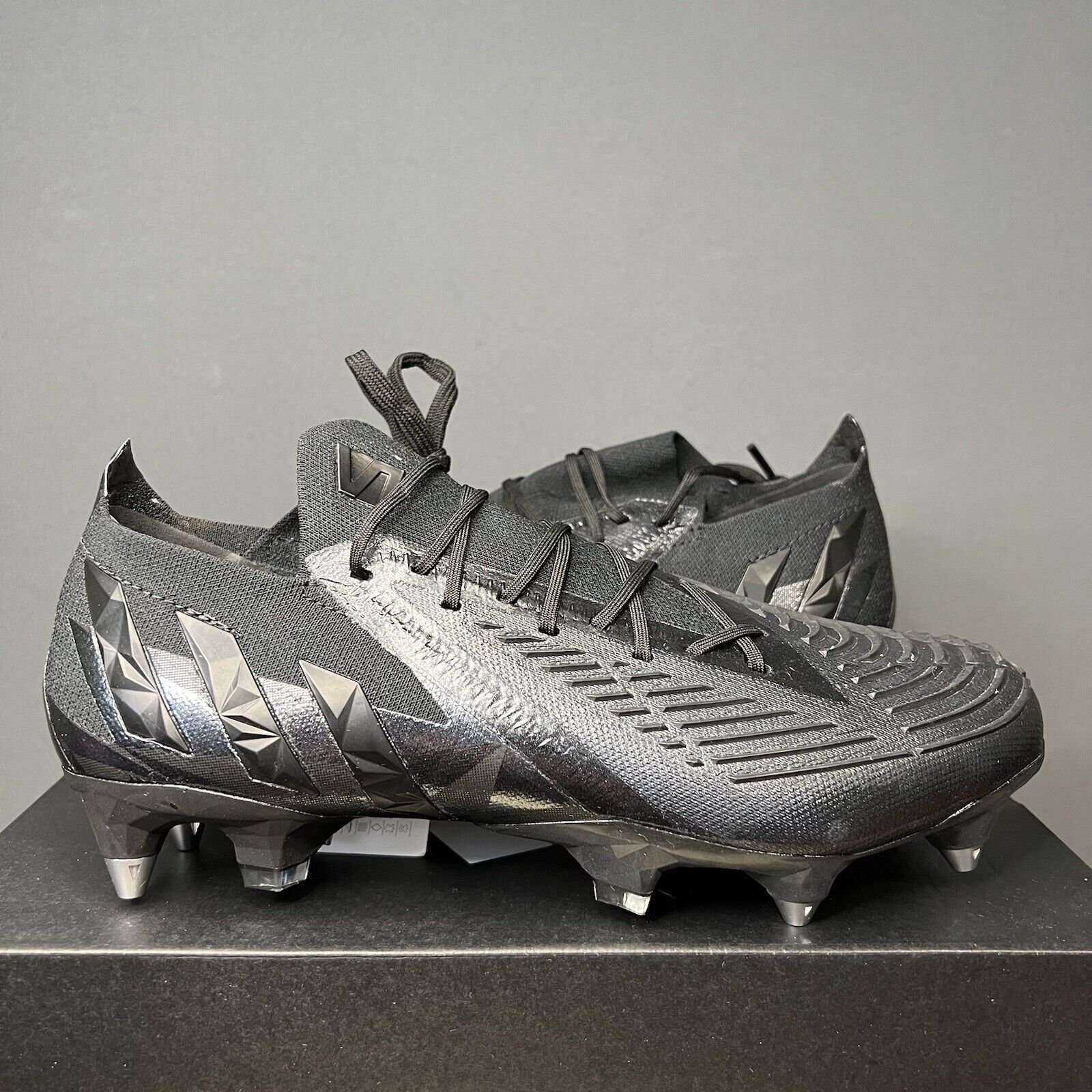 Adidas Predator Edge.1 L Black Mens Cleats Football Soccer Boots GY0243 Size US8