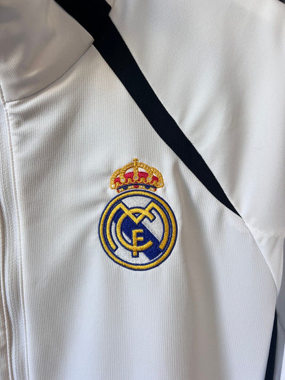 Real Madrid Teamgeist Jacket 2006 x 2021 White Soccer Adidas HA2537 Mens Size M