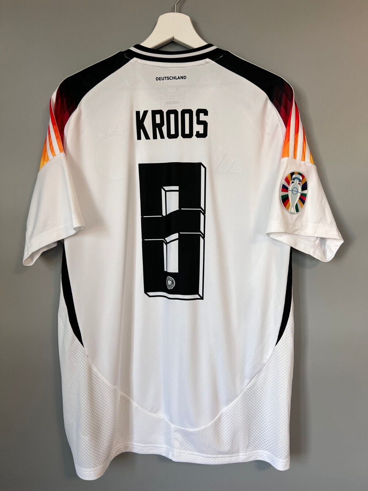 Kroos Germany Jersey 2024 Home Soccer Football Shirt Adidas IP8139 Mens Size XL
