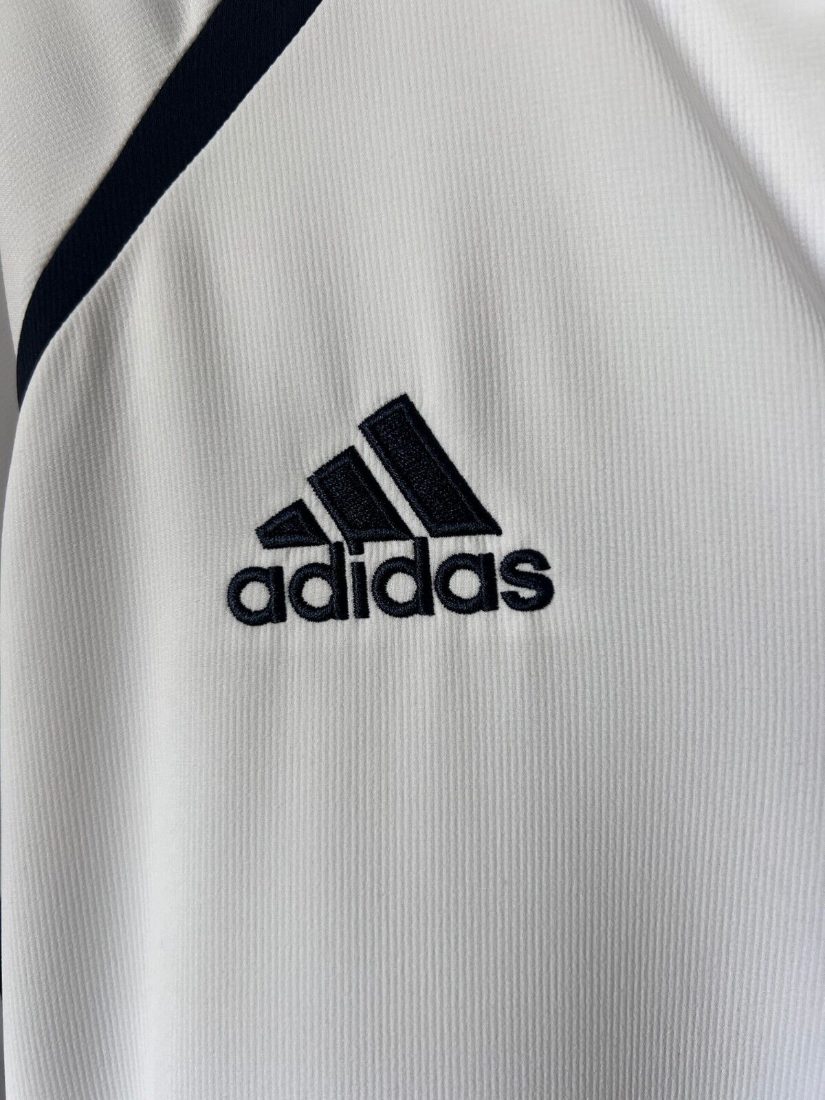 Real Madrid Teamgeist Jacket 2006x2021 White Soccer Adidas HA2537 Mens Size XXL