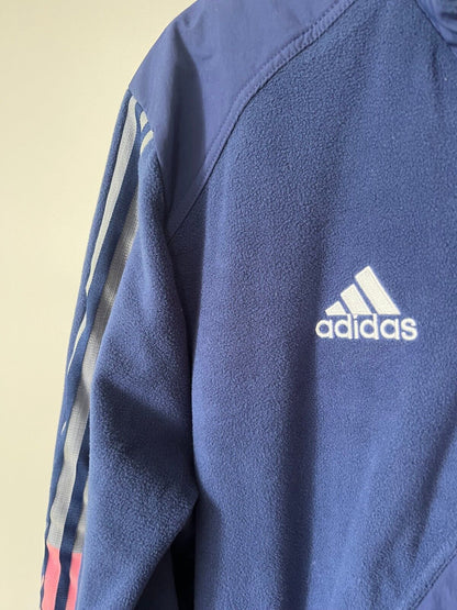Real Madrid Jacket Travel Fleece GL0039 Soccer Adidas Mens Size M