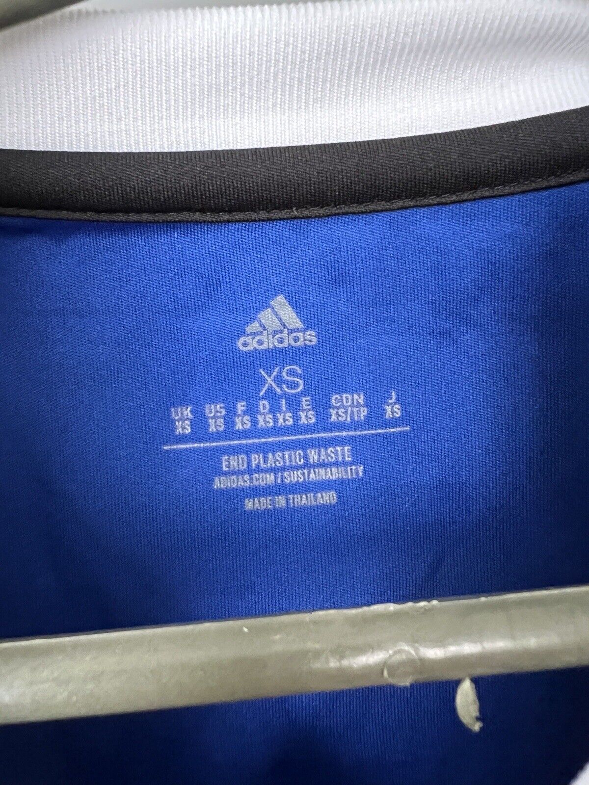 Adidas Strasbourg Home 2022/23 Soccer Jersey Blue XS Men's Short Sleeve Maillot