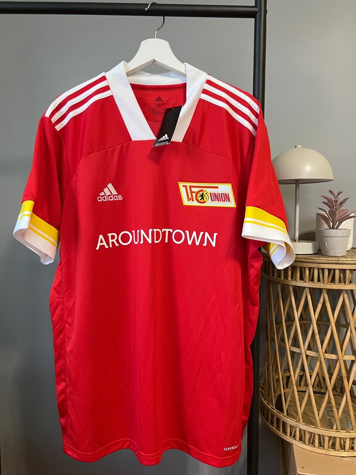 1.FC Union Berlin Jersey 20/21 Home Soccer Football Shirt Adidas Mens Size XL
