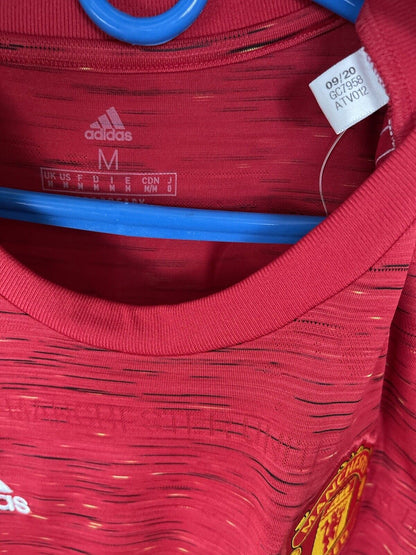 Fernandes Manchester United Jersey 2020/21 Home Medium Shirt Adidas GC7958