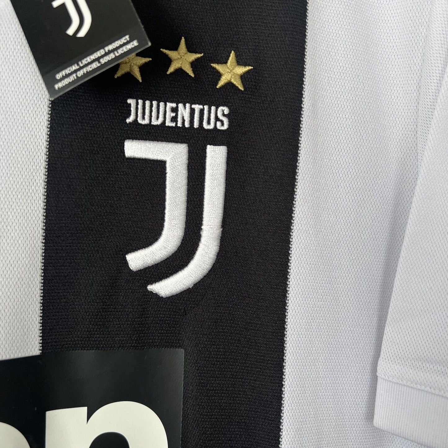 Ronaldo Juventus Jersey 2018/2019 Home Mens Football Shirt Size XL CF3489 Adidas
