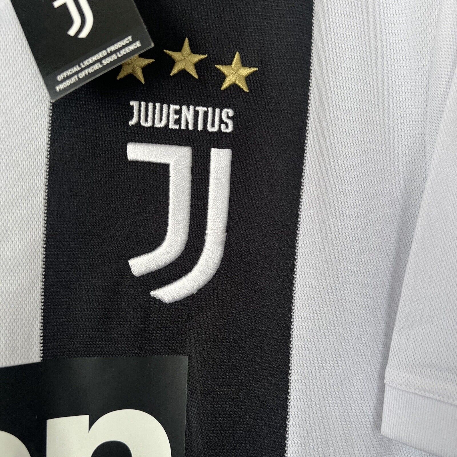 Ronaldo Juventus Jersey 2018/2019 Home Mens Football Shirt Size XL CF3489 Adidas