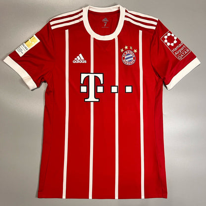 Bayern Munich Jersey 2017/18 Home Match Worn Mens Size 7 Football Shirt Adidas