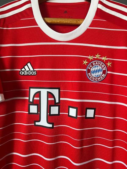 MANE BAYERN MUNICH JERSEY 22/23 HOME LARGE MENS SOCCER SHIRT ADIDAS H39900
