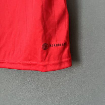 Manchester United 2022-23 Home Size S 9-10Y Boys Soccer Football Shirt Adidas