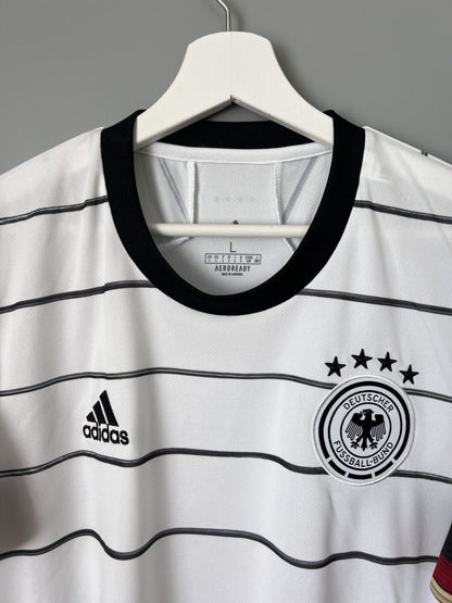 Germany Jersey Home Soccer Football Shirt Adidas DFB EH6105 Mens Size L
