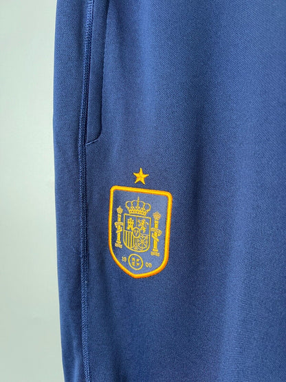 Spain Travel Pants 22/23 Blue Football Soccer Adidas HE8819 Mens Size S
