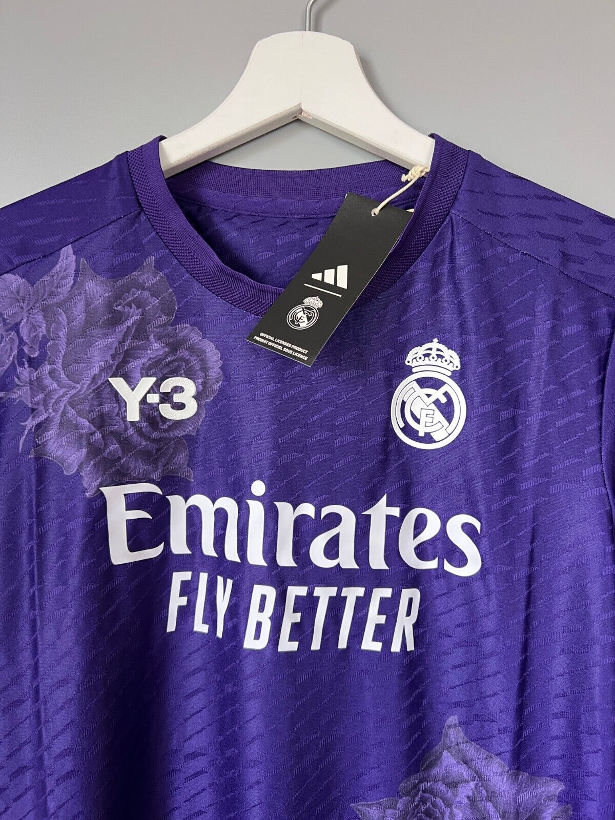 Real Madrid Jersey 23/24 Fourth Soccer Shirt IN4273 Adidas Y-3 Womens All Sizes