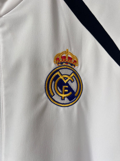 Real Madrid Teamgeist Jacket 2006x2021 White Soccer Adidas HA2537 Mens Size 2XL