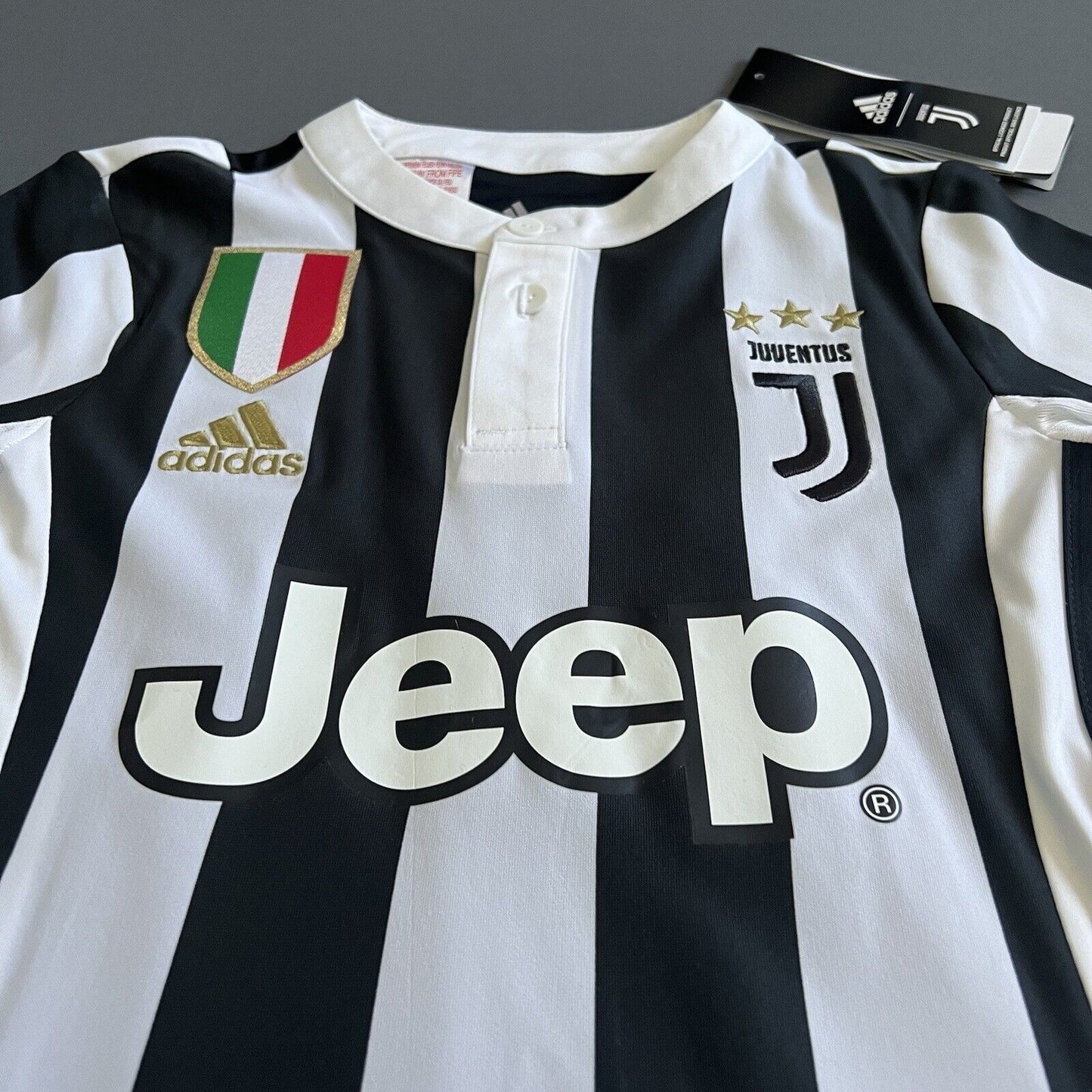 Dybala Juventus Jersey 2017-18 Home XS 7-8Y Boys Football Shirt Maillot Adidas