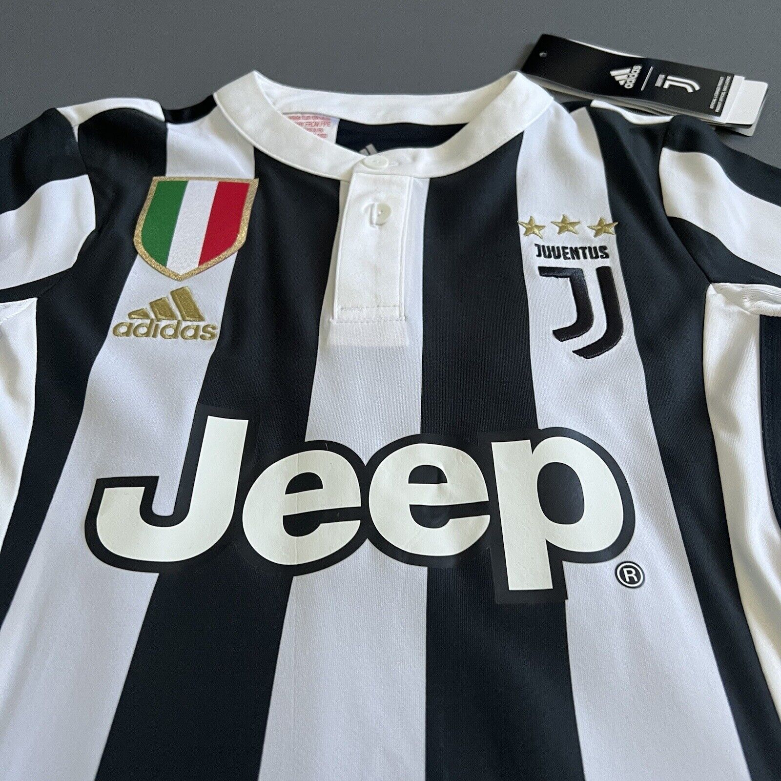 Dybala Juventus Jersey 2017-18 Home XS 7-8Y Boys Football Shirt Maillot Adidas