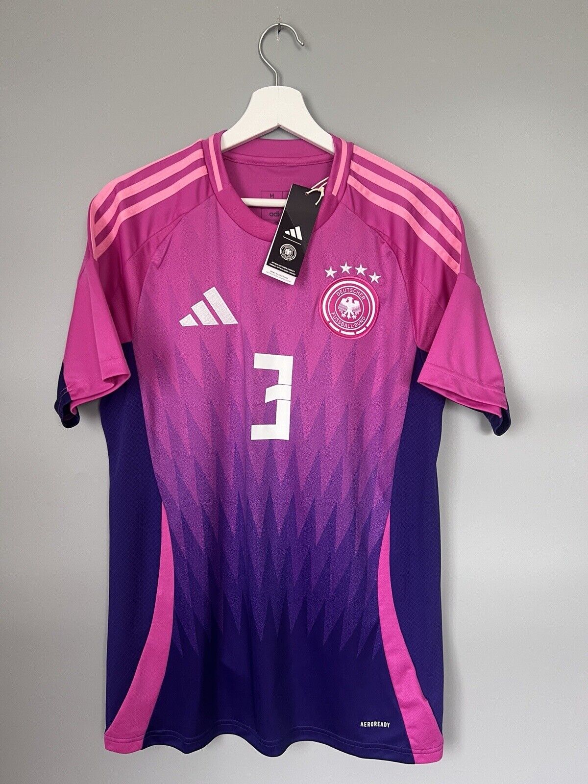 Germany Jersey Euro 2024 Away Soccer Football Shirt Adidas IP8158 Mens Size M