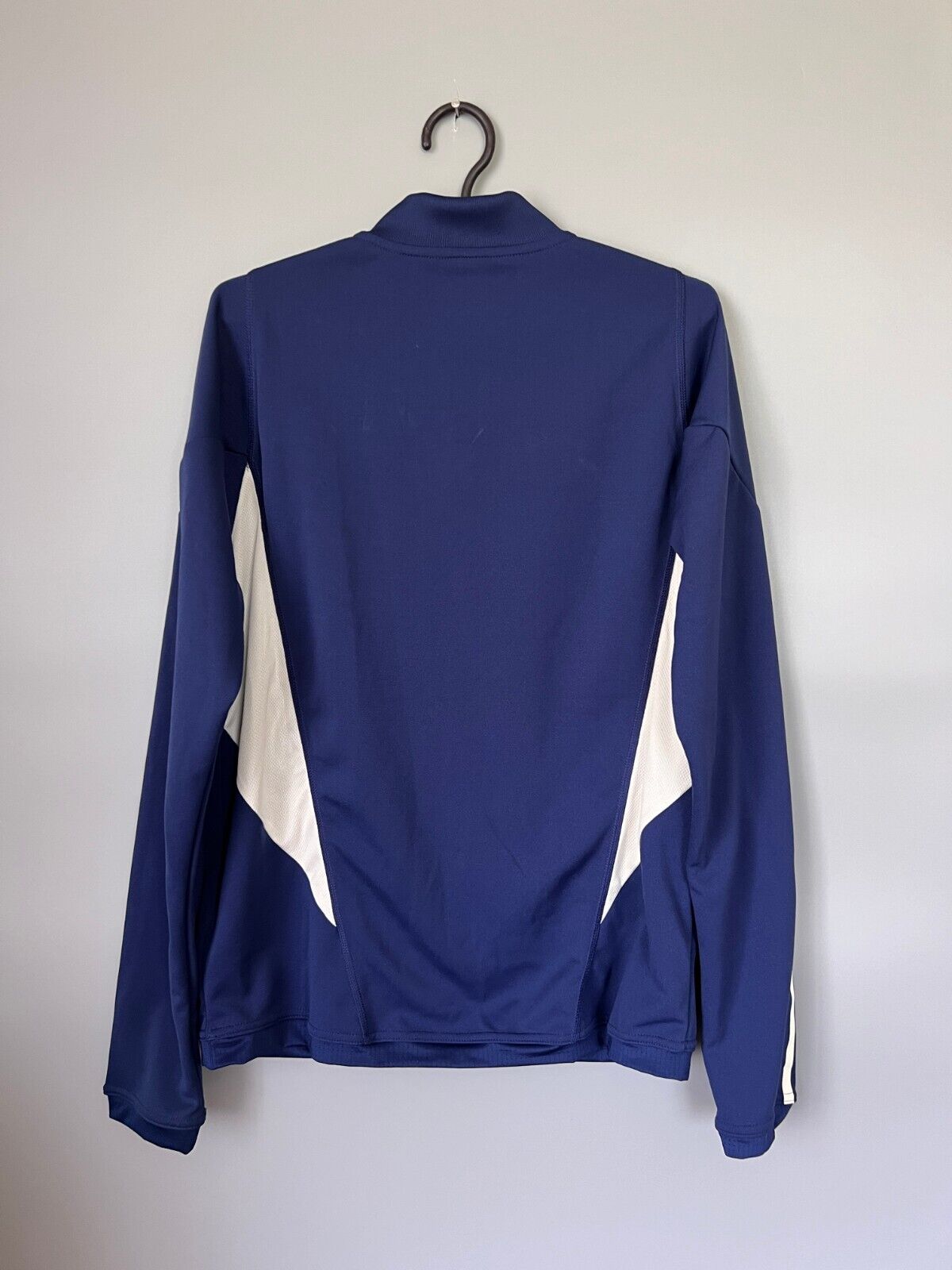 Italy Training Top Football Soccer Jacket - Blue Adidas Women Size L