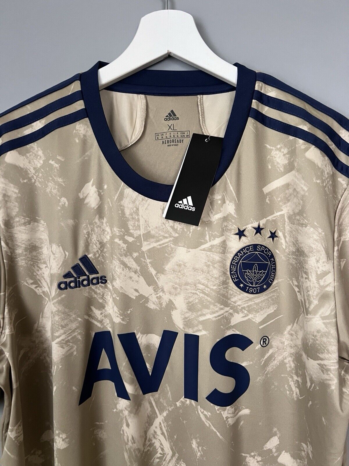 Fenerbahce Jersey 20/21 Away Soccer Football Shirt Adidas GD3757 Mens Size XL