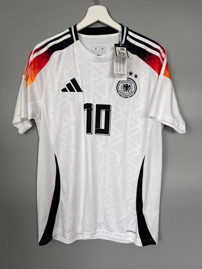 Musiala Germany Jersey 2024 Home Soccer Football Shirt Adidas IP8139 Mens Size M