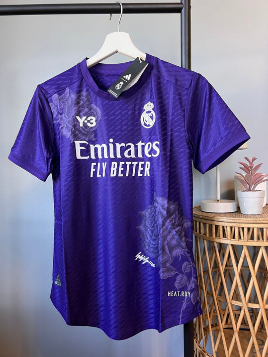 Real Madrid Jersey 23/24 Fourth Soccer Shirt IN4273 Adidas Y-3 Size XS Womens