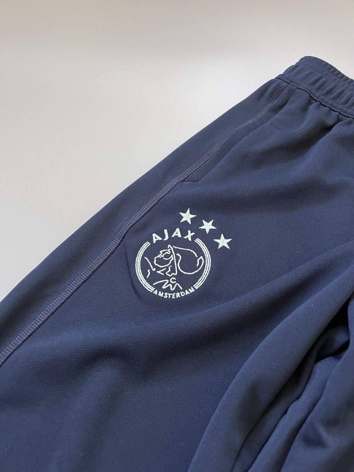 Ajax Amsterdam Pants 2023 Size M 11-12Y Boys Soccer Football IQ4930 Adidas