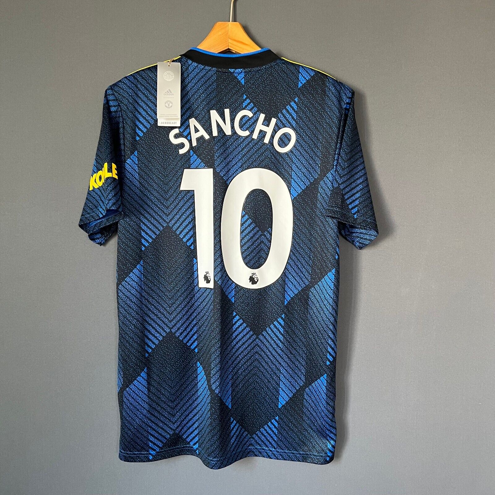 Sancho Manchester United Jersey 2021/22 3rd Medium GM46416 Adidas Soccer Shirt