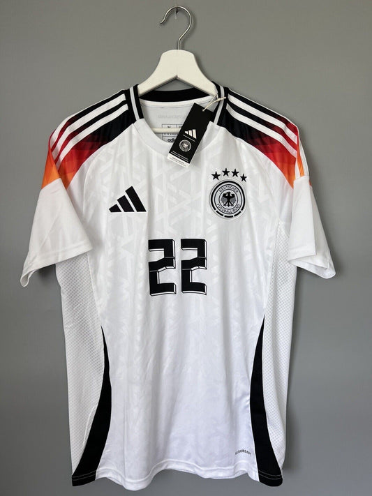 Germany Jersey 2024 Home Soccer Football Adidas IP8139 Mens Size M