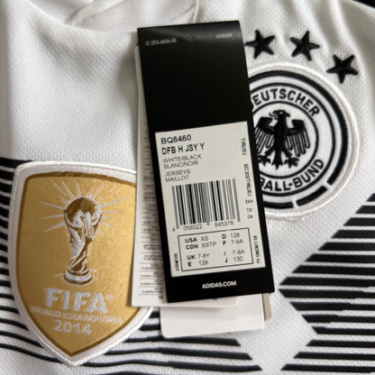 Muller Germany Jersey 2018 2019 Home Football Shirt Trikot Adidas Boys Size XS