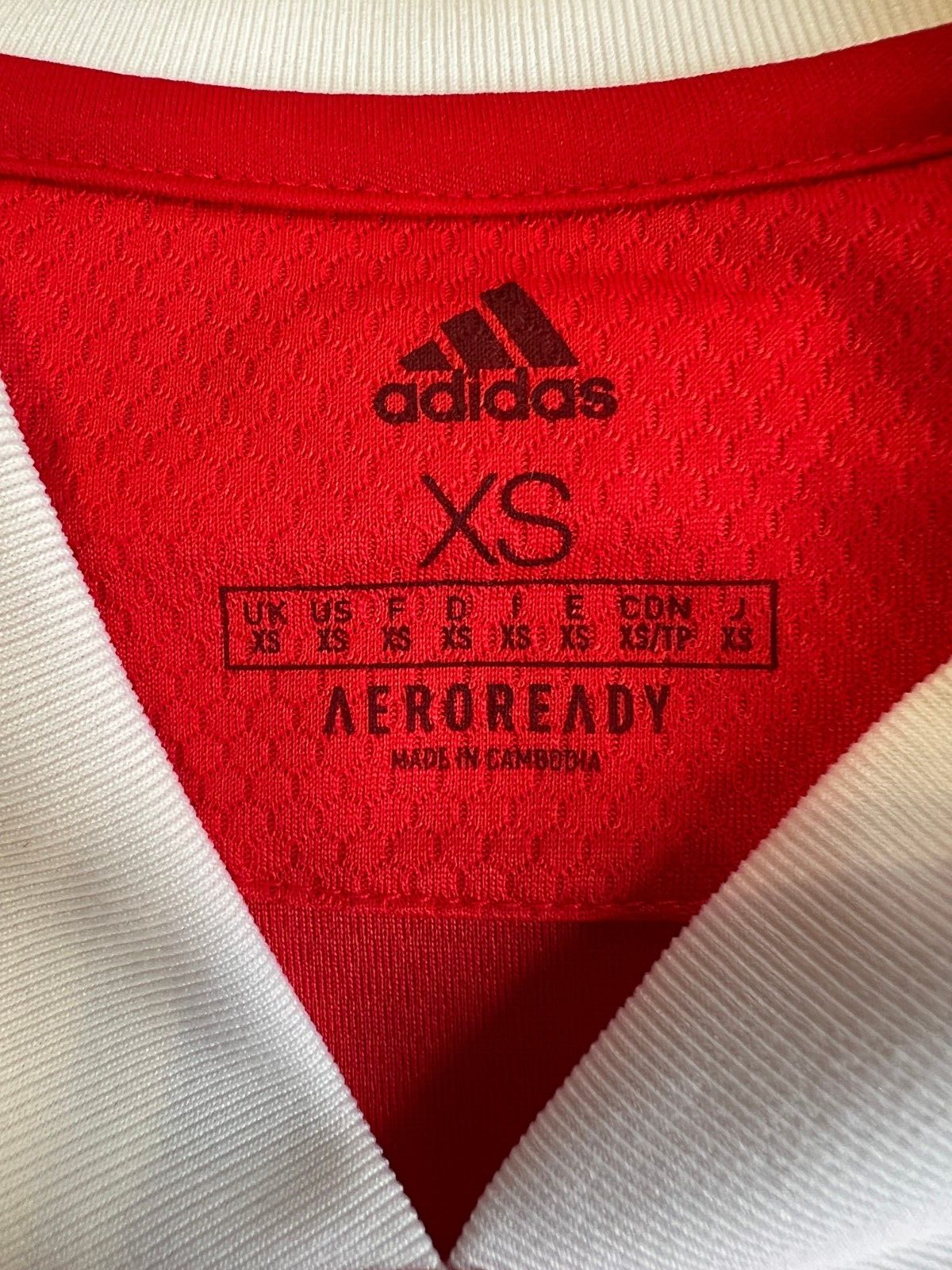 1. FC Union Berlin Jersey 20/21 Home Soccer Football Shirt Adidas Mens Size XS