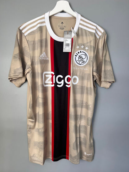 Ajax x Daily Paper 22/23 Third Jersey Soccer Shirt Adidas HG1393 Mens Size M