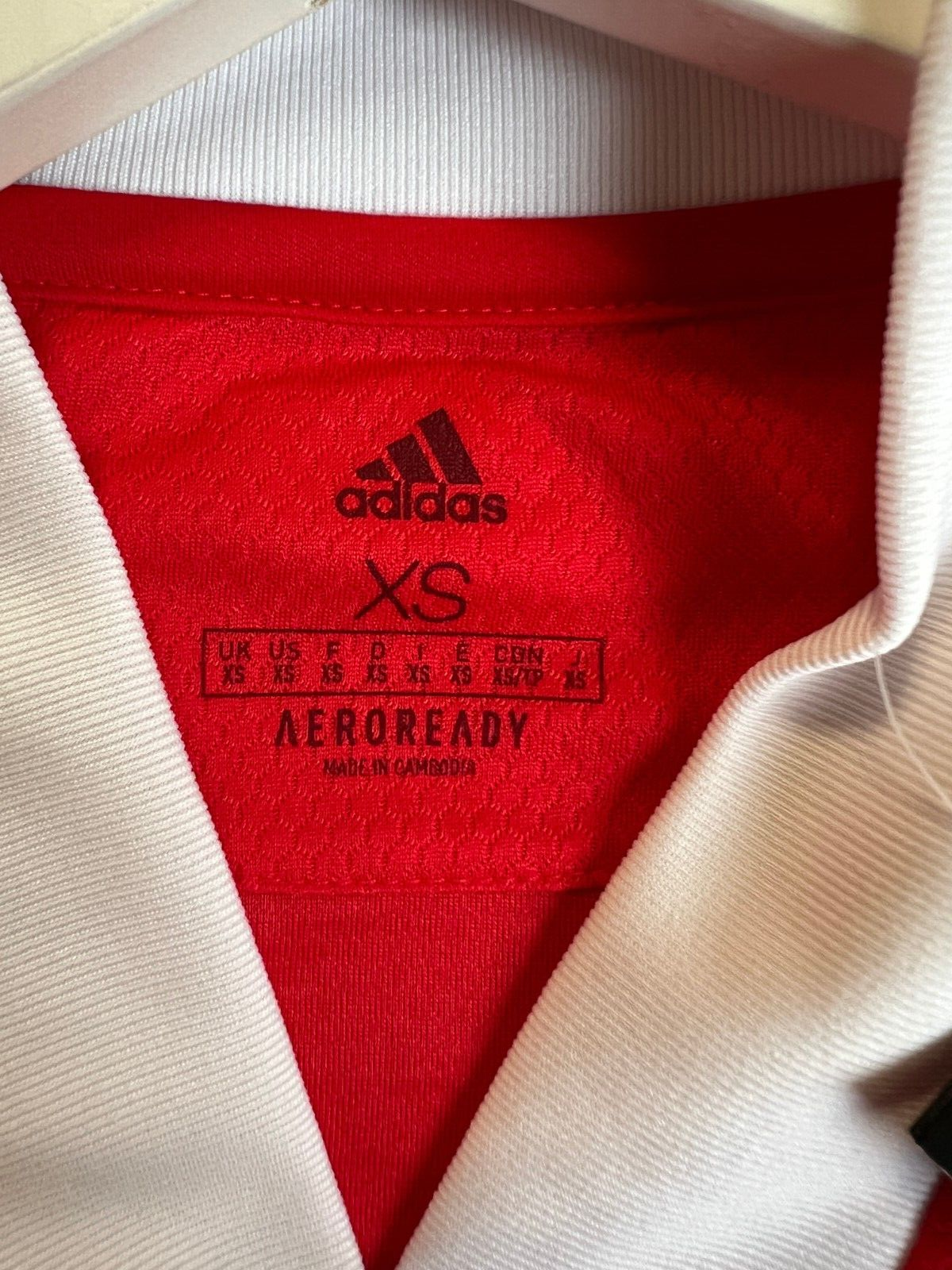 1. FC Union Berlin Jersey 20/21 Home Soccer Football Shirt Adidas Mens Size XS