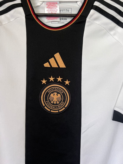 Germany Jersey 2023 Home Soccer Football Shirt Adidas HF1467 Boys Size XL