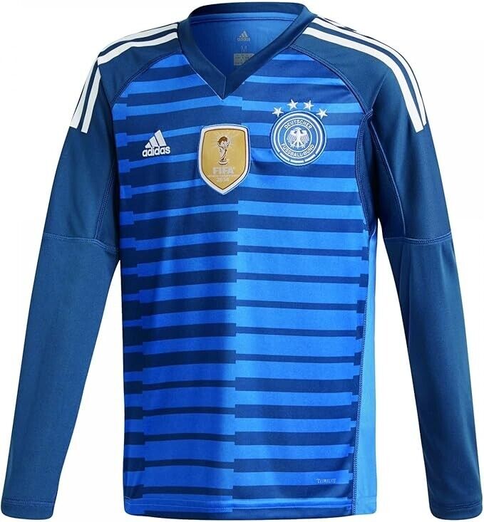 Germany Jersey 2018 2019 Goalkeeper Boys Football Shirt BQ8399 Adidas All Sizes