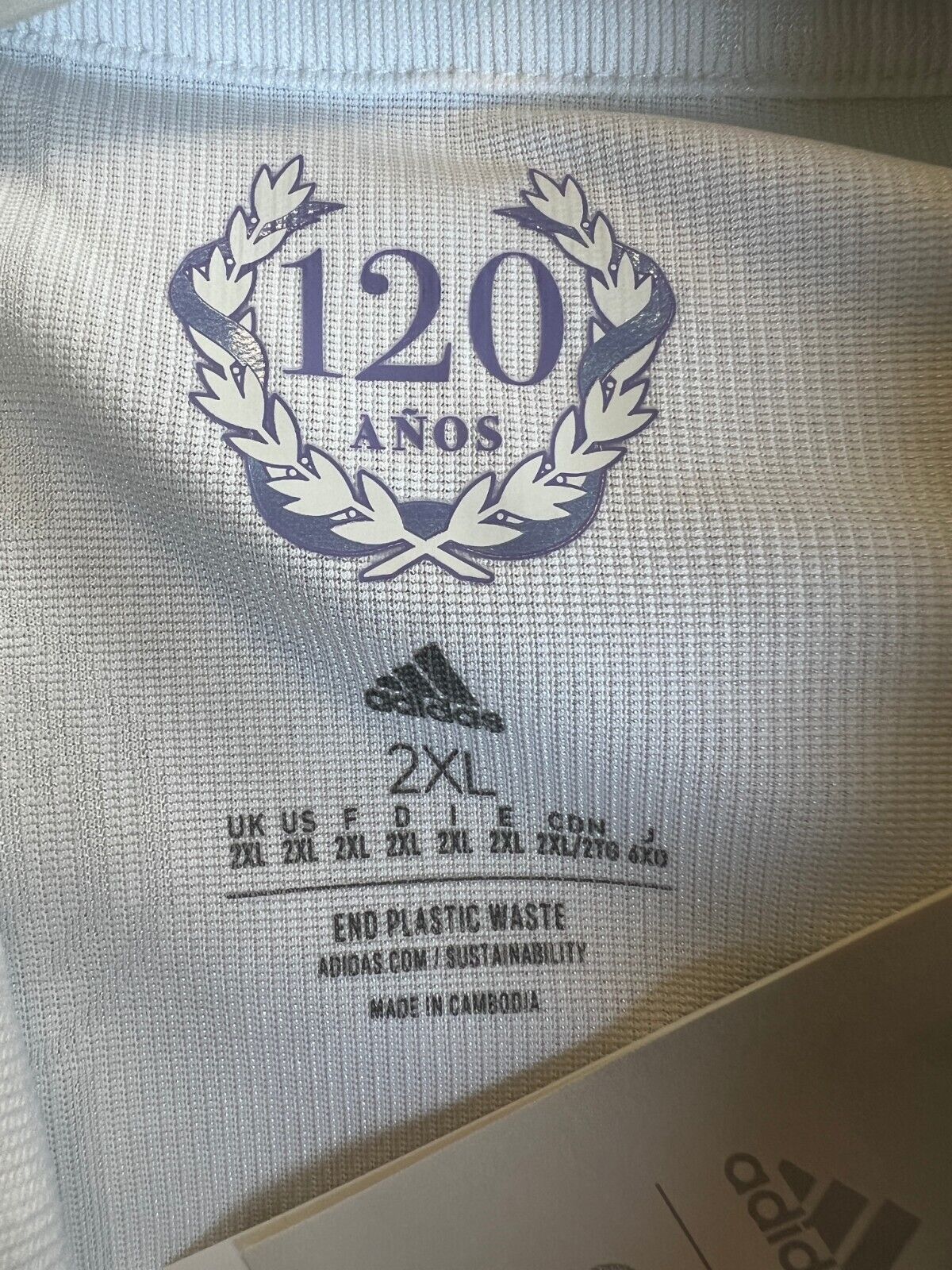Real Madrid Jersey 22/23 Home Authentic Soccer Shirt HF0292 Adidas Mens Size XXL