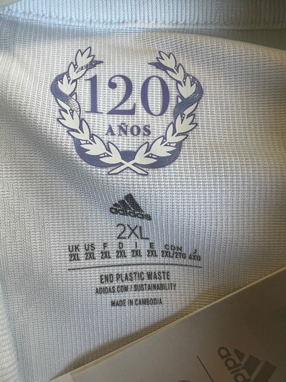 Real Madrid Jersey 22/23 Home Authentic Soccer Shirt HF0292 Adidas Mens Size XXL