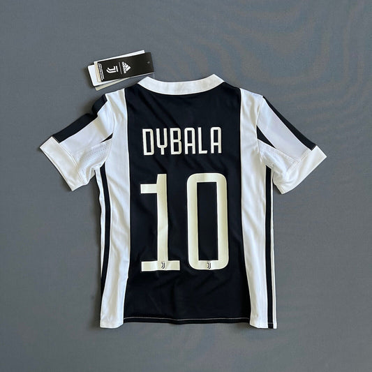 Dybala Juventus Jersey 2017-18 Home XS 7-8Y Boys Football Shirt Maillot Adidas