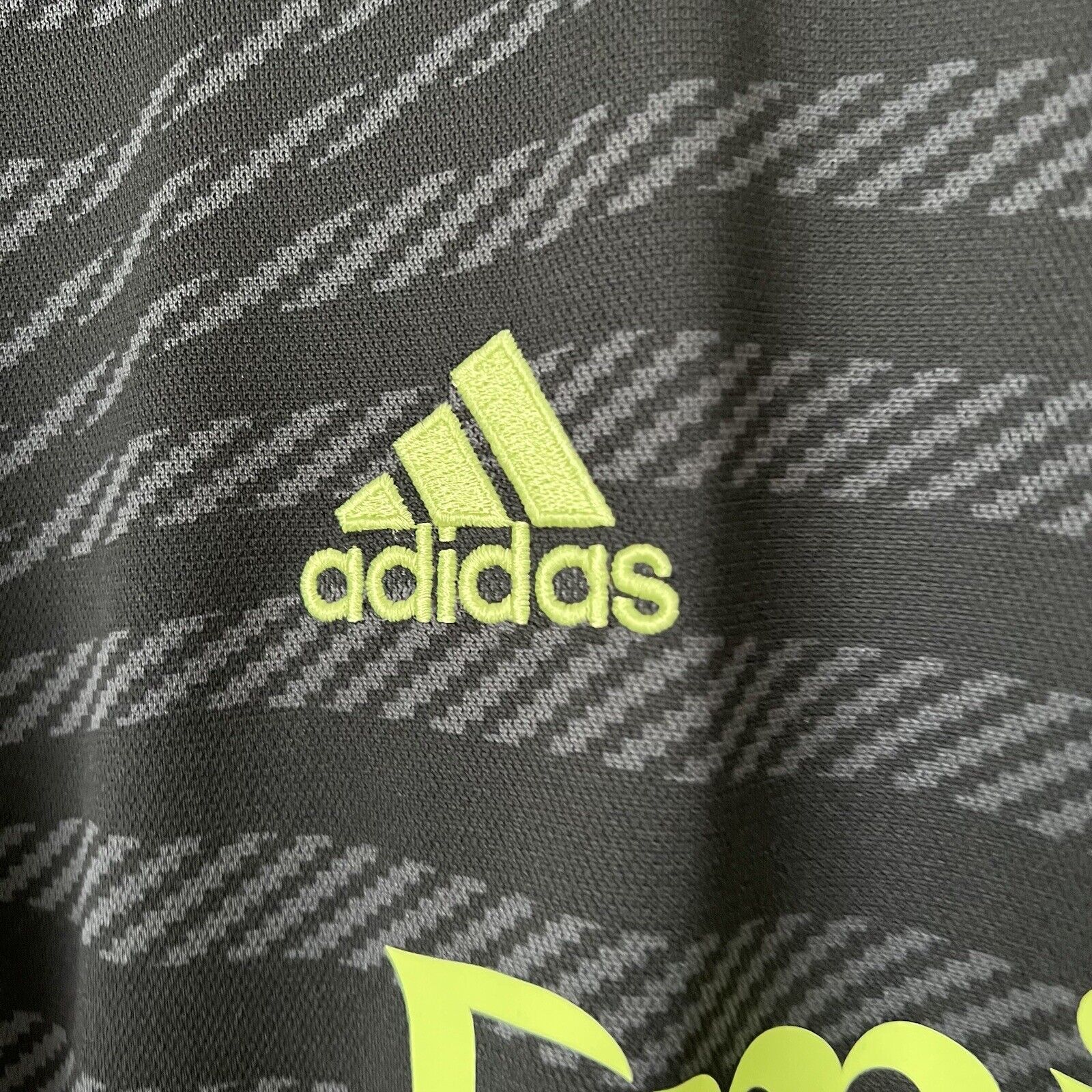 Benzema Real Madrid Jersey 2022-2023 Third Sz XL Mens Soccer Shirt HI1656 Adidas
