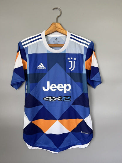 Juventus Jersey 2022-2023 Fourth Mens Football Shirt Size S Adidas