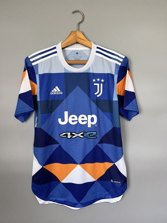 Juventus Jersey 2022-2023 Fourth Mens Football Shirt Size S Adidas