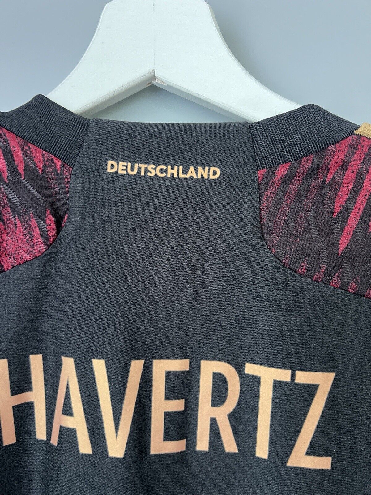 Havertz Germany Jersey 23 Away Authentic Size M Men Football Shirt HF1695 Adidas